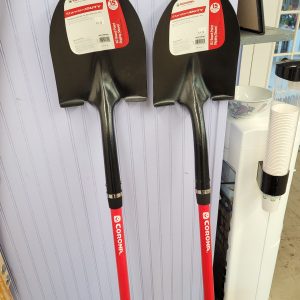 Shovel Standard Duty Red Handle with Grip